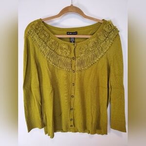 Women's Green Sweater